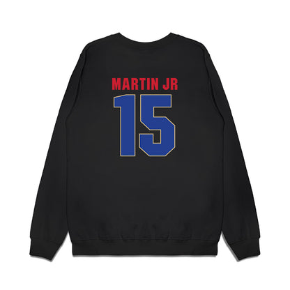 Tulsa - NCAA Men's Basketball : KJ Martin Jr - Vintage Shersey Premium Crewneck Sweatshirt-1