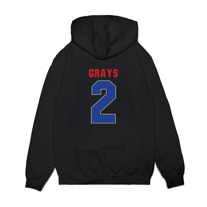 Tulsa - NCAA Women's Basketball : RyLee Grays - Vintage Shersey Premium Hooded Sweatshirt-1