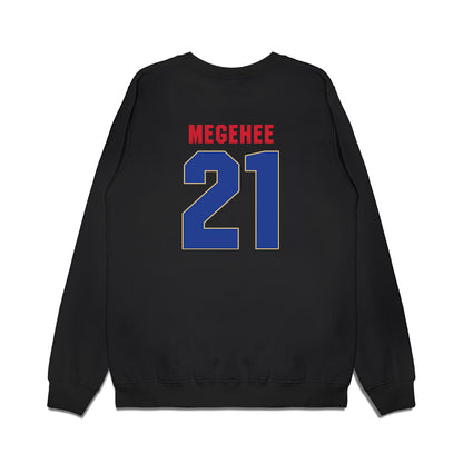 Tulsa - NCAA Women's Basketball : Josie Megehee - Vintage Shersey Premium Crewneck Sweatshirt-1