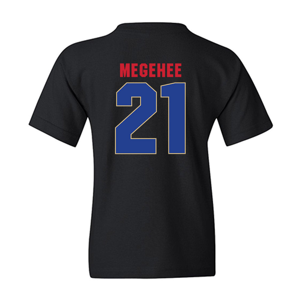 Tulsa - NCAA Women's Basketball : Josie Megehee - Vintage Shersey Youth T-Shirt-1