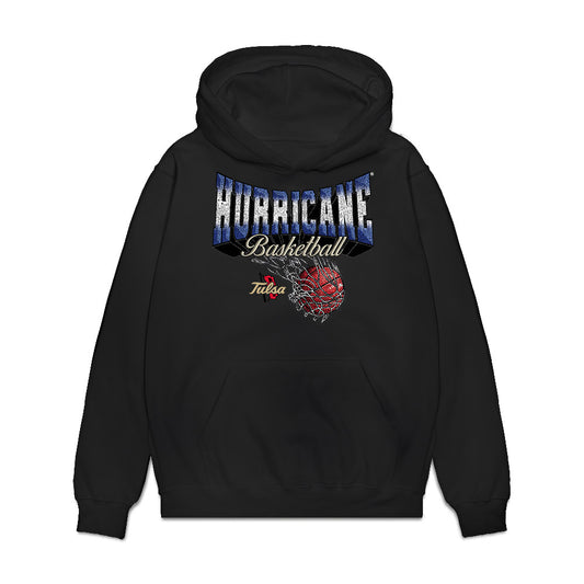 Tulsa - NCAA Women's Basketball : RyLee Grays - Vintage Shersey Premium Hooded Sweatshirt-0