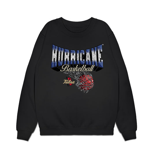 Tulsa - NCAA Women's Basketball : Dora Toman - Vintage Shersey Premium Crewneck Sweatshirt-0