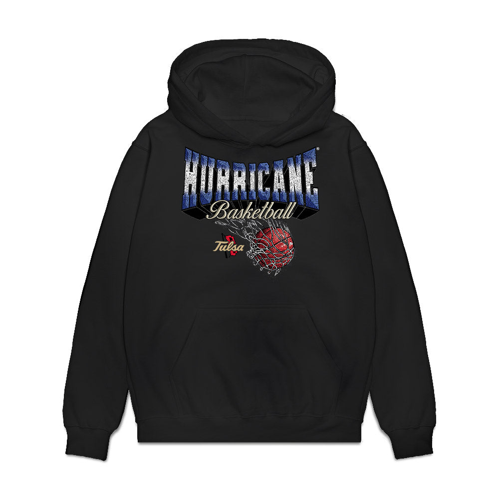 Tulsa - NCAA Women's Basketball : Mady Cartwright - Vintage Shersey Premium Hooded Sweatshirt-0