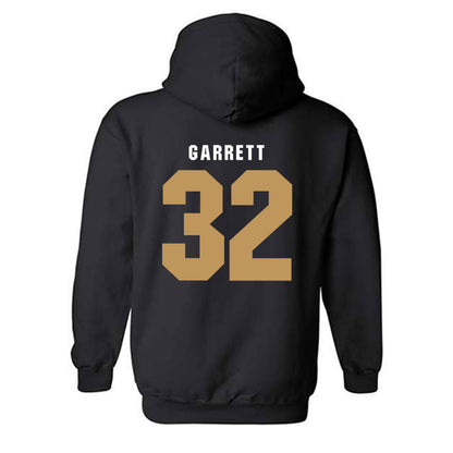 Oakland - NCAA Men's Basketball : Isaac Garrett - Vintage Shersey Hooded Sweatshirt-1