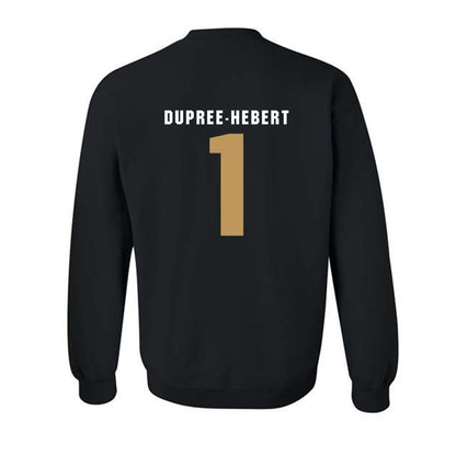 Oakland - NCAA Women's Basketball : Jazzy Dupree-Hebert - Vintage Shersey Crewneck Sweatshirt-1