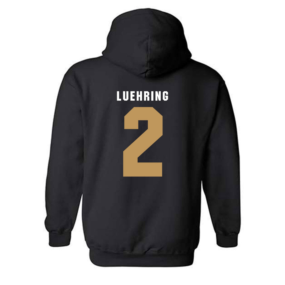 Oakland - NCAA Women's Basketball : Makenzie Luehring - Vintage Shersey Hooded Sweatshirt-1