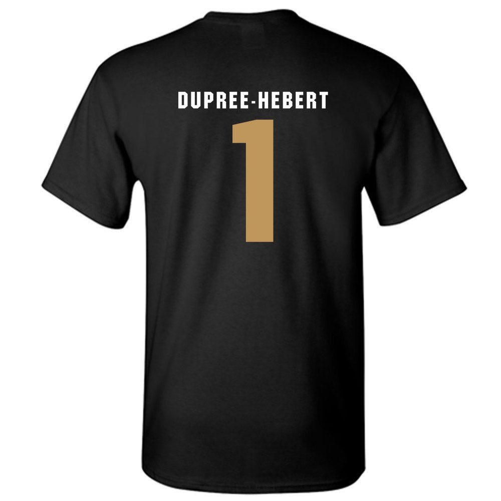 Oakland - NCAA Women's Basketball : Jazzy Dupree-Hebert - Vintage Shersey T-Shirt-1