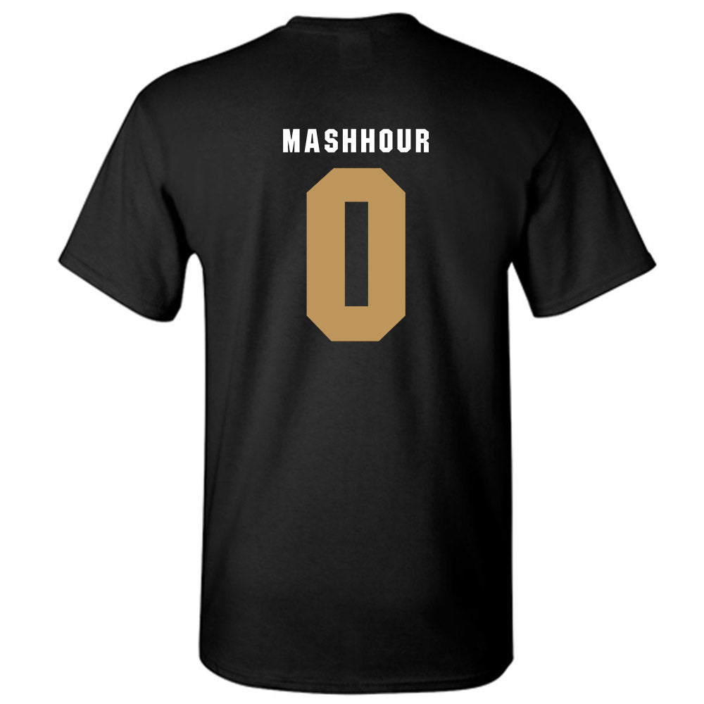 Oakland - NCAA Men's Basketball : Nassim Mashhour - Vintage Shersey T-Shirt-1