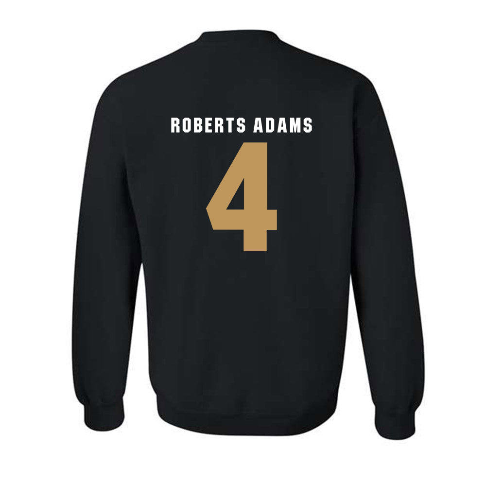 Oakland - NCAA Women's Basketball : Sereniti Roberts Adams - Vintage Shersey Crewneck Sweatshirt-1