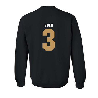 Oakland - NCAA Women's Basketball : Layla Gold - Vintage Shersey Crewneck Sweatshirt-1