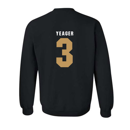 Oakland - NCAA Men's Basketball : Donny Yeager - Vintage Shersey Crewneck Sweatshirt-1