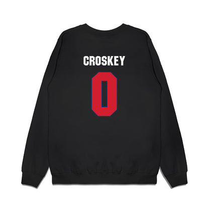 Francis Marion - NCAA Women's Basketball : Kiara Croskey - Vintage Premium Crewneck Sweatshirt-1