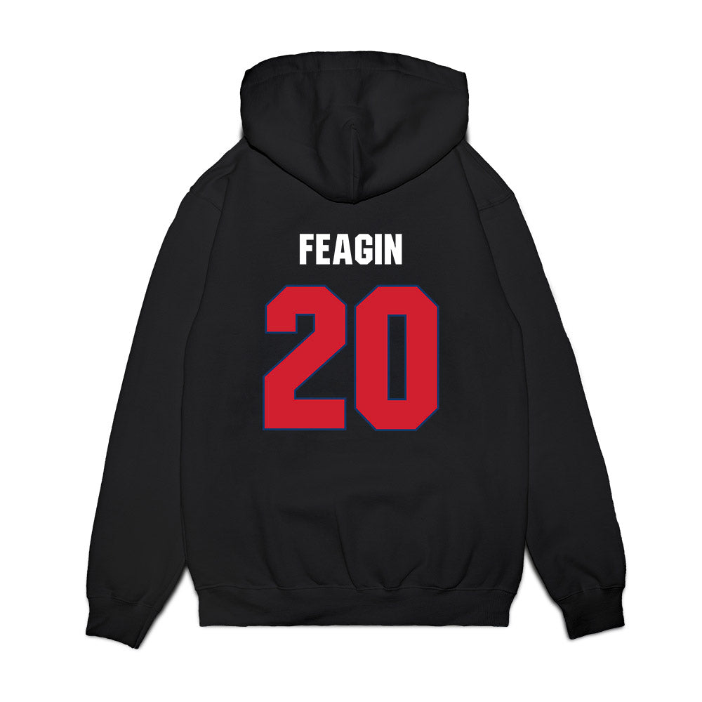 Francis Marion - NCAA Women's Basketball : Mackenzie Feagin - Vintage Premium Hooded Sweatshirt-1