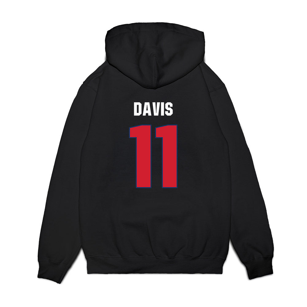 Francis Marion - NCAA Men's Basketball : Kennard Davis - Vintage Premium Hooded Sweatshirt-1