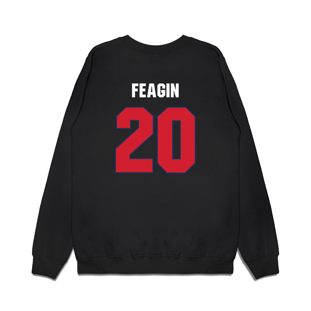 Francis Marion - NCAA Women's Basketball : Mackenzie Feagin - Vintage Premium Crewneck Sweatshirt-1