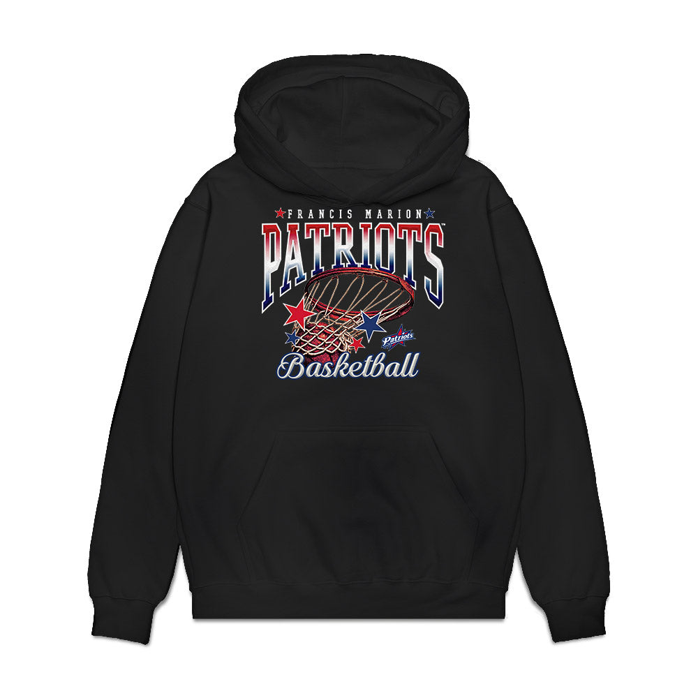 Francis Marion - NCAA Men's Basketball : John-Michael Jenkins - Vintage Premium Hooded Sweatshirt-0