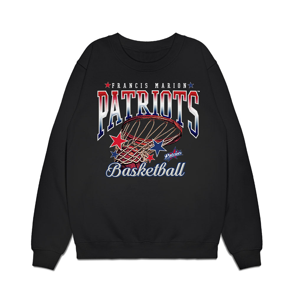 Francis Marion - NCAA Men's Basketball : Troy Santos - Vintage Premium Crewneck Sweatshirt-0