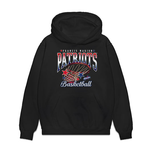 Francis Marion - NCAA Men's Basketball : Adonis Cole - Vintage Premium Hooded Sweatshirt-0