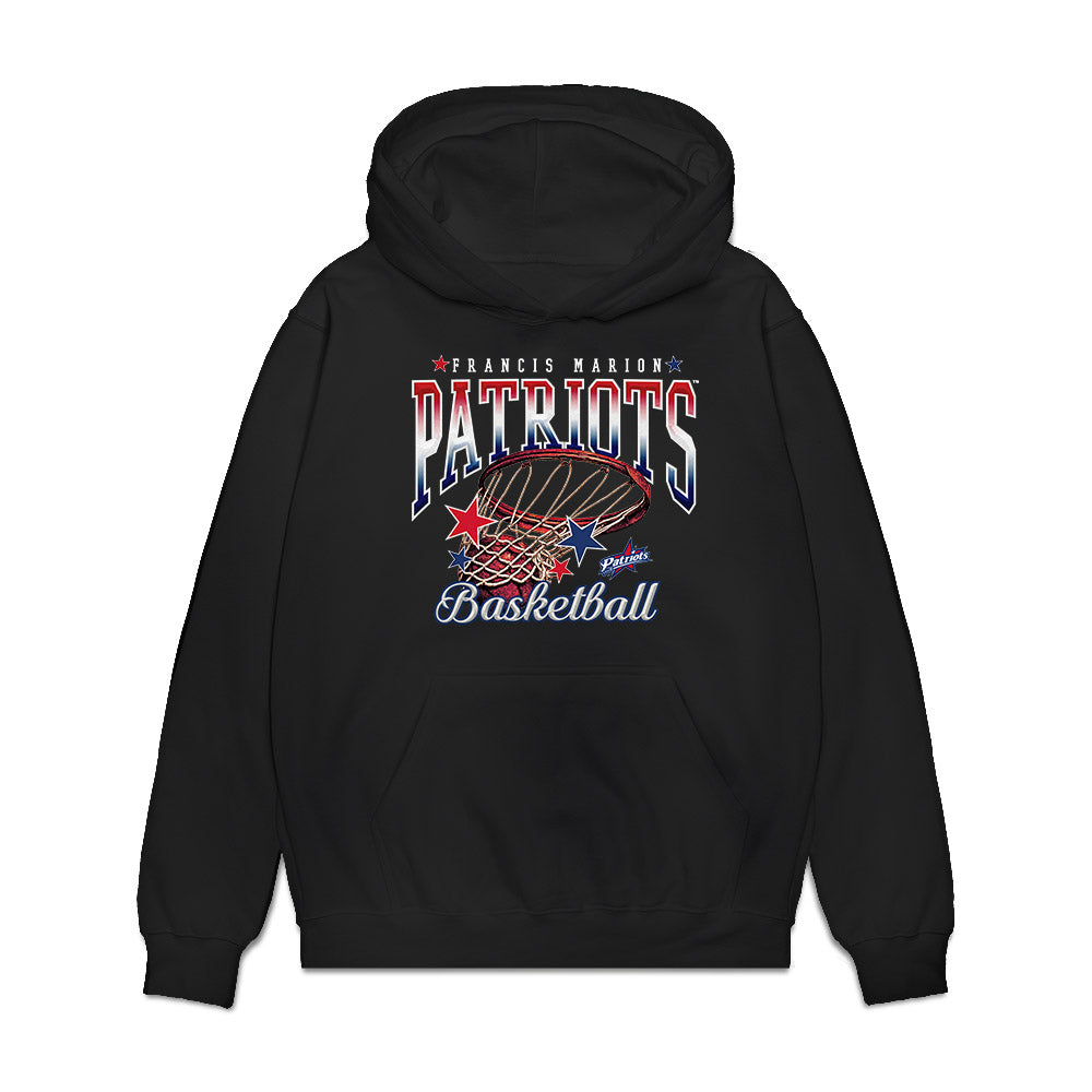 Francis Marion - NCAA Men's Basketball : Kennard Davis - Vintage Premium Hooded Sweatshirt-0