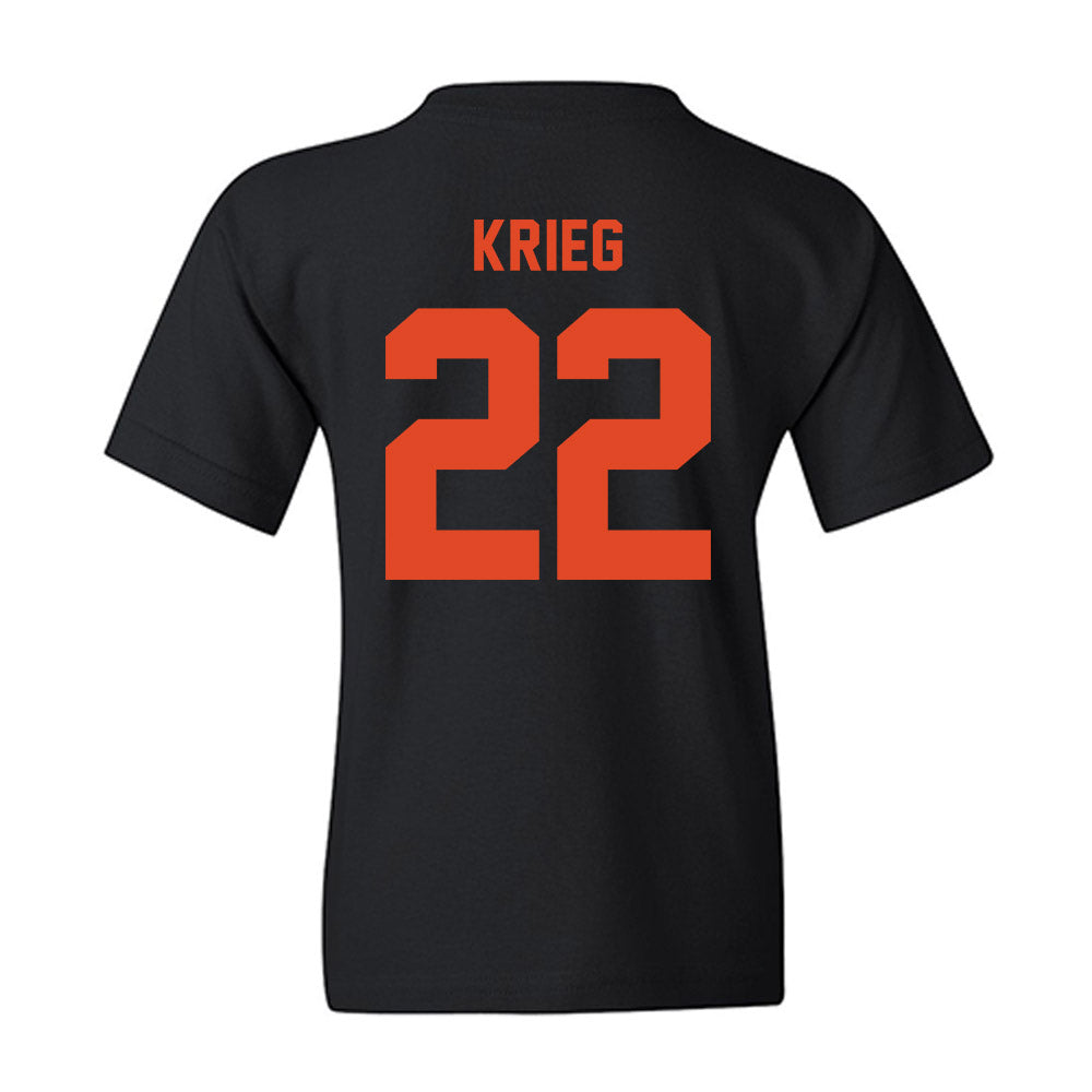 Oregon State - NCAA Baseball : Jacob Krieg - 20th Anniversary v1 Youth T-Shirt-1