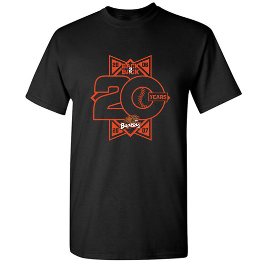Oregon State - NCAA Baseball : Calvin Gregory - 20th Anniversary v1 T-Shirt-0
