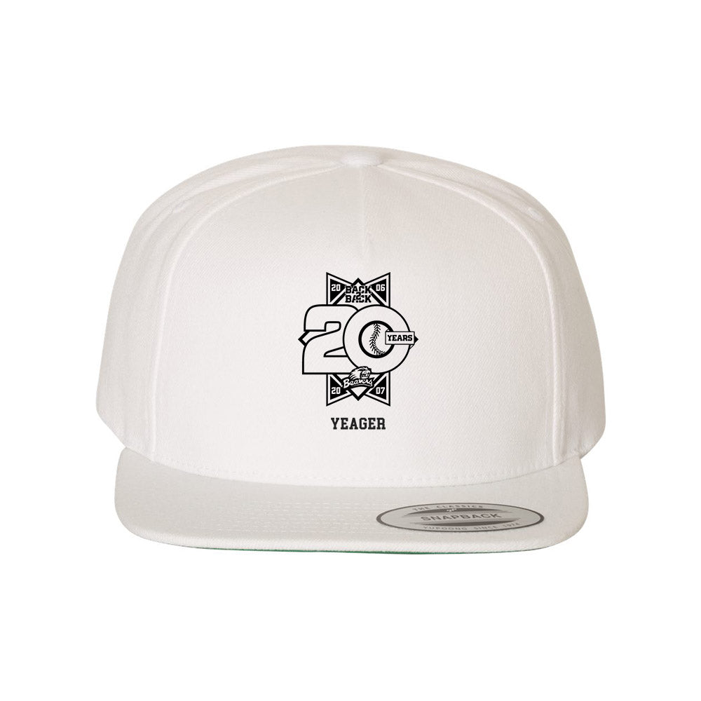 Oregon State - NCAA Baseball : Isaac Yeager - 20th Anniversary Snapback Hat-0
