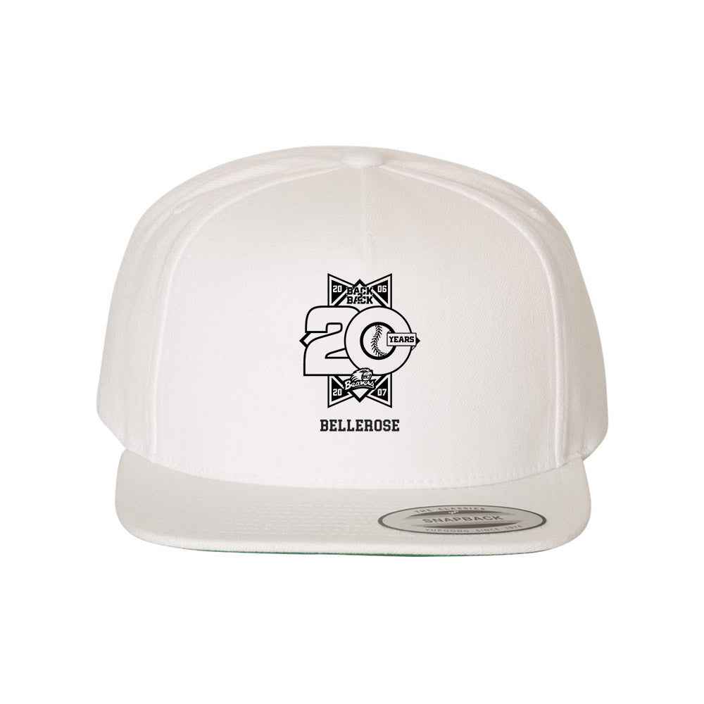 Oregon State - NCAA Baseball : Tyler Bellerose - 20th Anniversary Snapback Hat-0