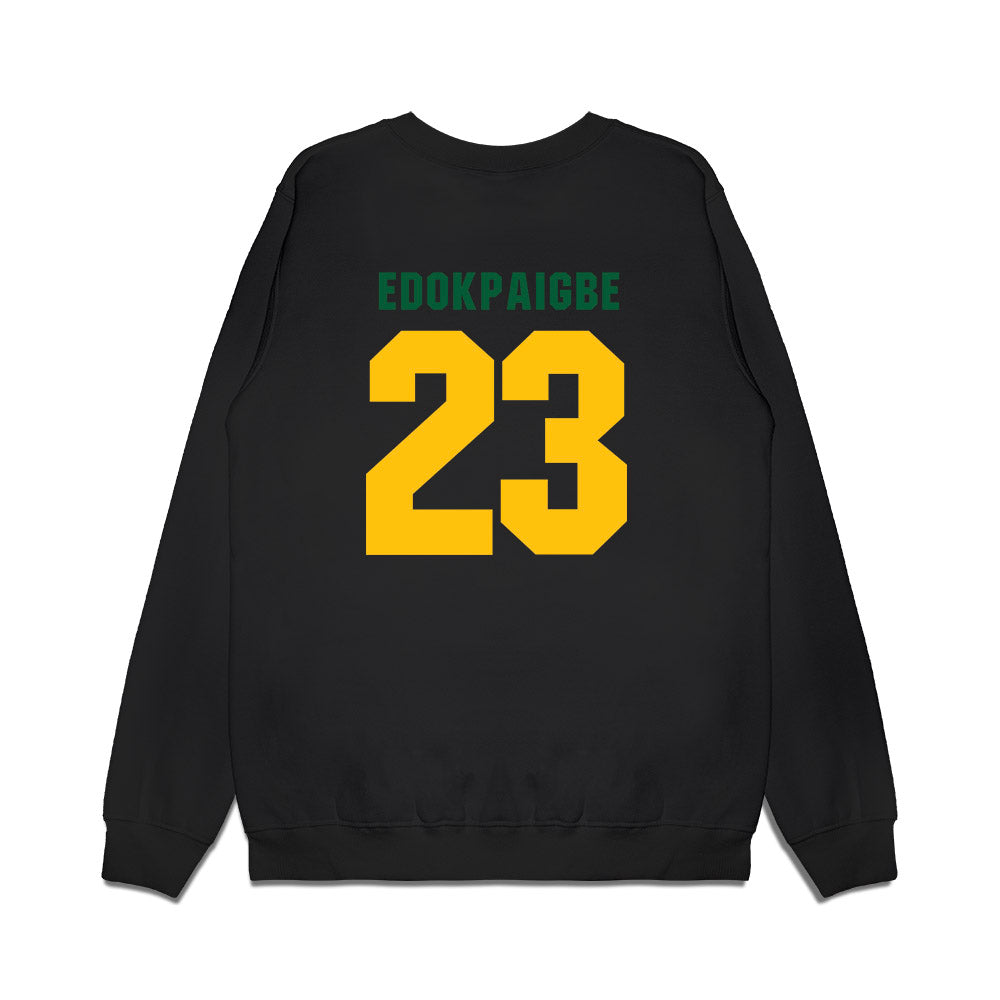 USFCA - NCAA Women's Basketball : Candy Edokpaigbe - Vintage Premium Crewneck Sweatshirt-1