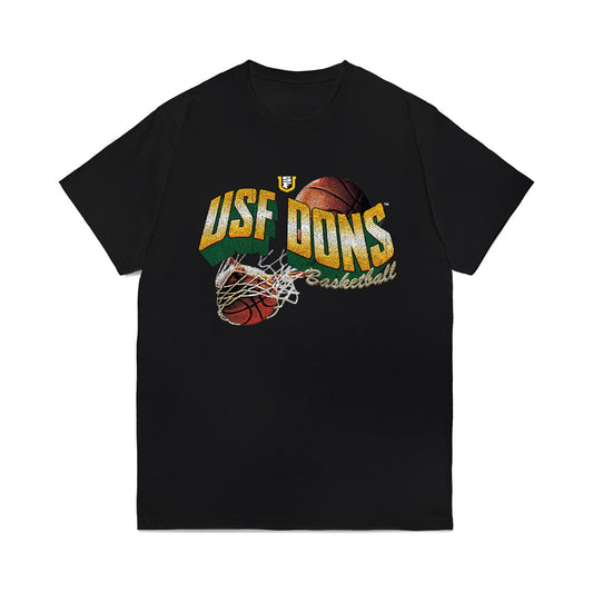 USFCA - NCAA Women's Basketball : Candy Edokpaigbe - Vintage Comfort Colors T-Shirt-0