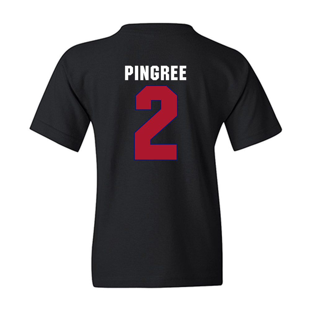 American - NCAA Women's Basketball : Ellie Pingree - Vintage Shersey Youth T-Shirt-1