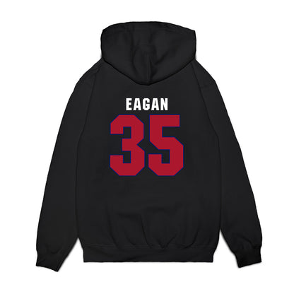 American - NCAA Men's Basketball : Chris Eagan - Vintage Shersey Premium Hooded Sweatshirt-1