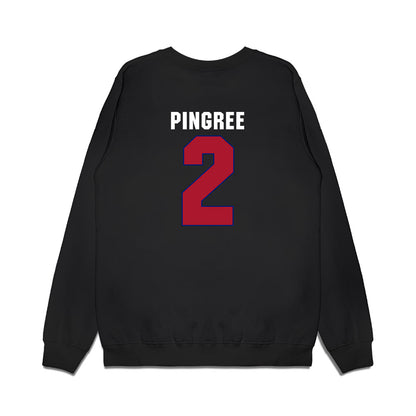 American - NCAA Women's Basketball : Ellie Pingree - Vintage Shersey Premium Crewneck Sweatshirt-1