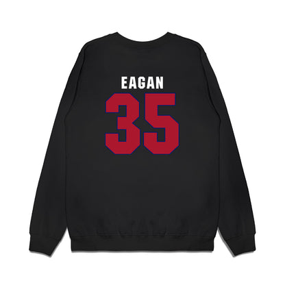 American - NCAA Men's Basketball : Chris Eagan - Vintage Shersey Premium Crewneck Sweatshirt-1