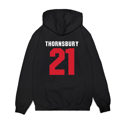Jax State - NCAA Women's Basketball : Kyera Thornsbury - Vintage Basketball Premium Hooded Sweatshirt-1