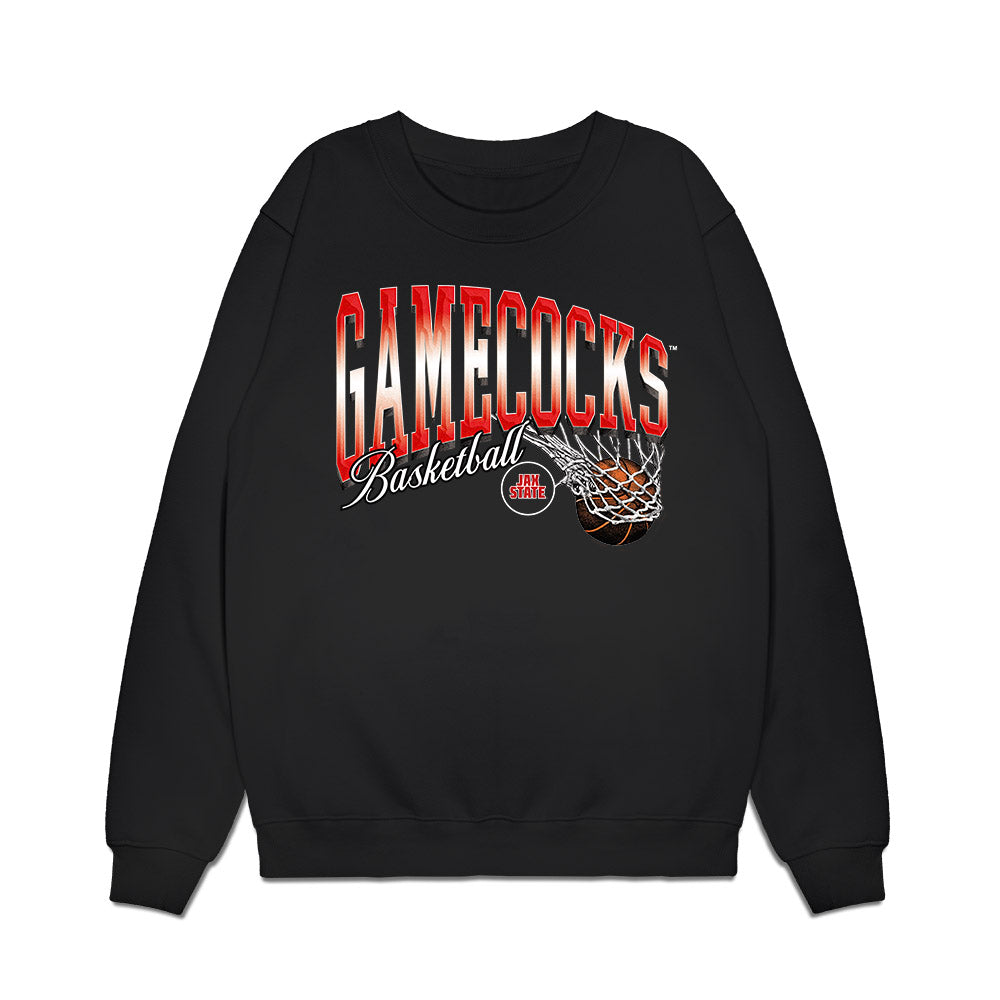 Jax State - NCAA Women's Basketball : Kyera Thornsbury - Vintage Basketball Premium Crewneck Sweatshirt-0