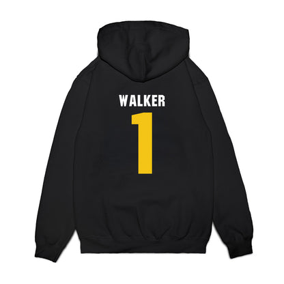 La Salle - NCAA Men's Basketball : Ashton Walker - Vintage Basketball Premium Hooded Sweatshirt-1