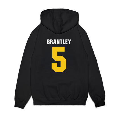 La Salle - NCAA Men's Basketball : Khalil Brantley - Vintage Basketball Premium Hooded Sweatshirt-1