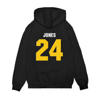La Salle - NCAA Men's Basketball : Deuce Jones - Vintage Basketball Premium Hooded Sweatshirt-1