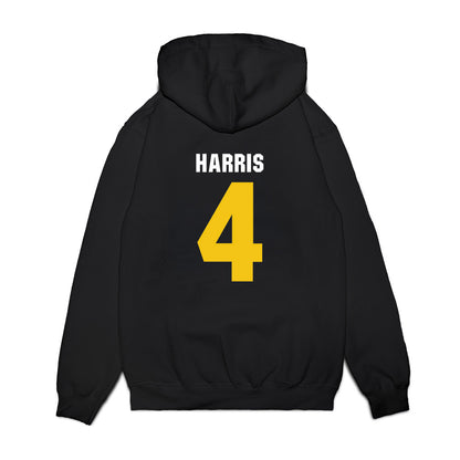 La Salle - NCAA Men's Basketball : Truth Harris - Vintage Basketball Premium Hooded Sweatshirt-1