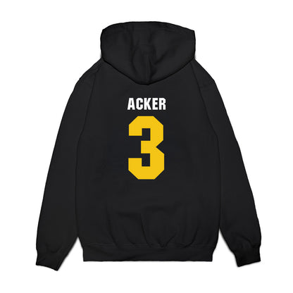 La Salle - NCAA Men's Basketball : Eric Acker - Vintage Basketball Premium Hooded Sweatshirt-1