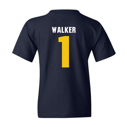La Salle - NCAA Men's Basketball : Ashton Walker - Vintage Basketball Youth T-Shirt-1