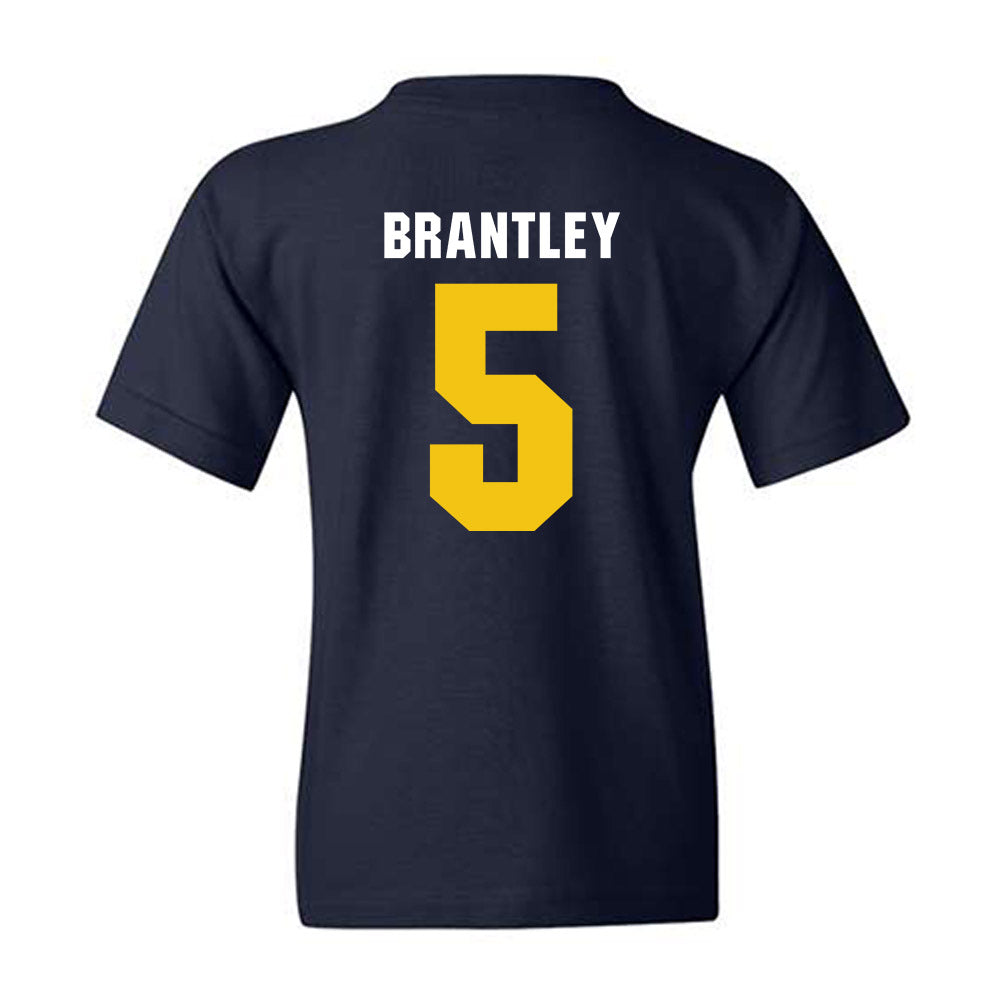 La Salle - NCAA Men's Basketball : Khalil Brantley - Vintage Basketball Youth T-Shirt-1
