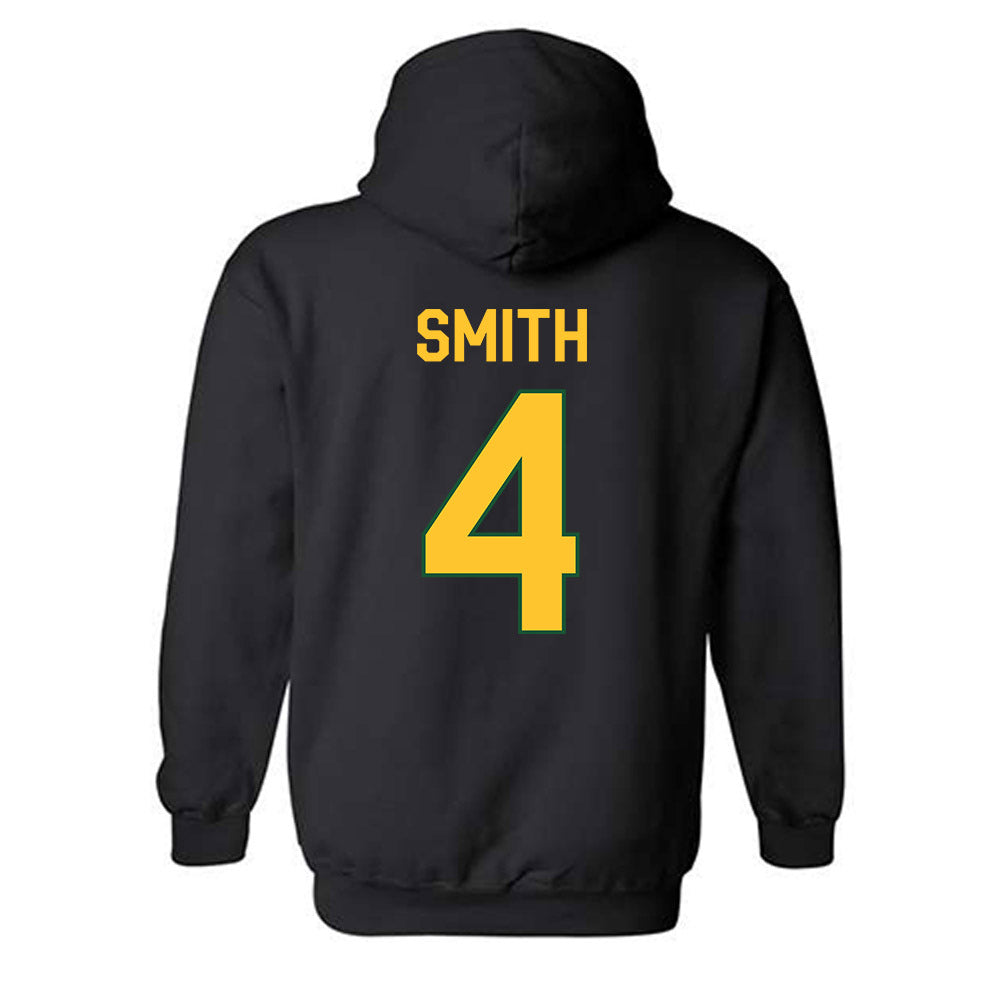 GMU - NCAA Women's Basketball : Sonia Smith - Vintage Shersey Hooded Sweatshirt-1