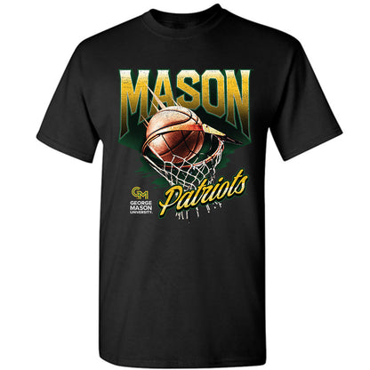 GMU - NCAA Men's Basketball : Devin Dinkins - Vintage Shersey T-Shirt-0