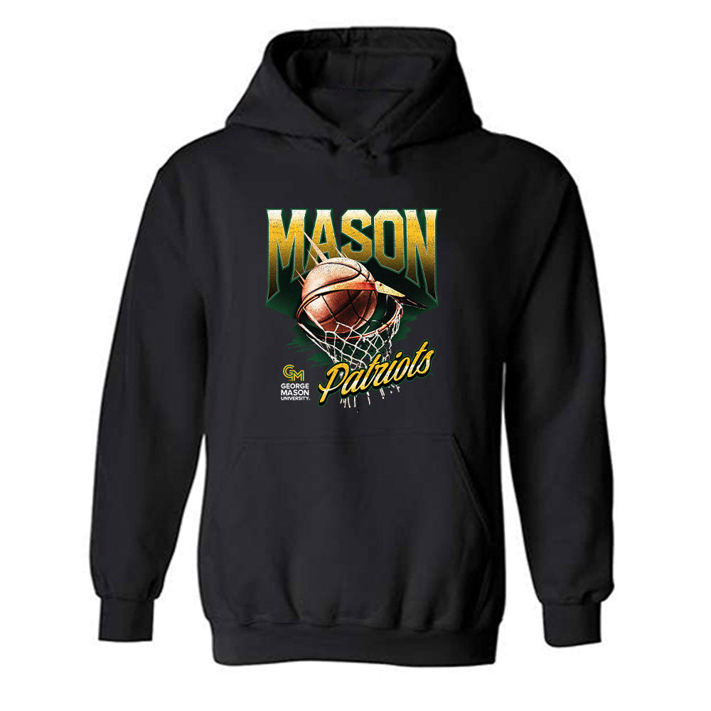 GMU - NCAA Women's Basketball : Lourdes Da Silva Costa - Vintage Shersey Hooded Sweatshirt-0