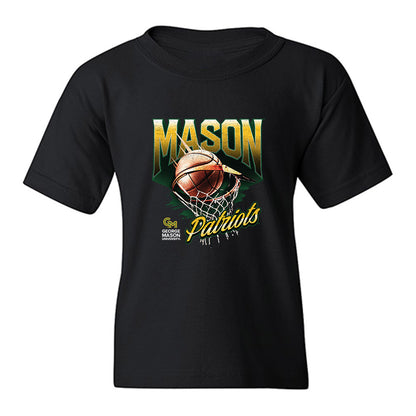 GMU - NCAA Men's Basketball : Ronald Polite III - Vintage Shersey Youth T-Shirt-0