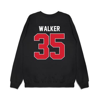 Illinois State - NCAA Men's Basketball : Chase Walker - Vintage Basketball Premium Crewneck Sweatshirt-1