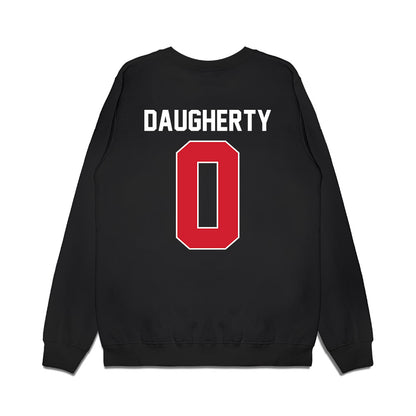Illinois State - NCAA Men's Basketball : Jack Daugherty - Vintage Basketball Premium Crewneck Sweatshirt-1