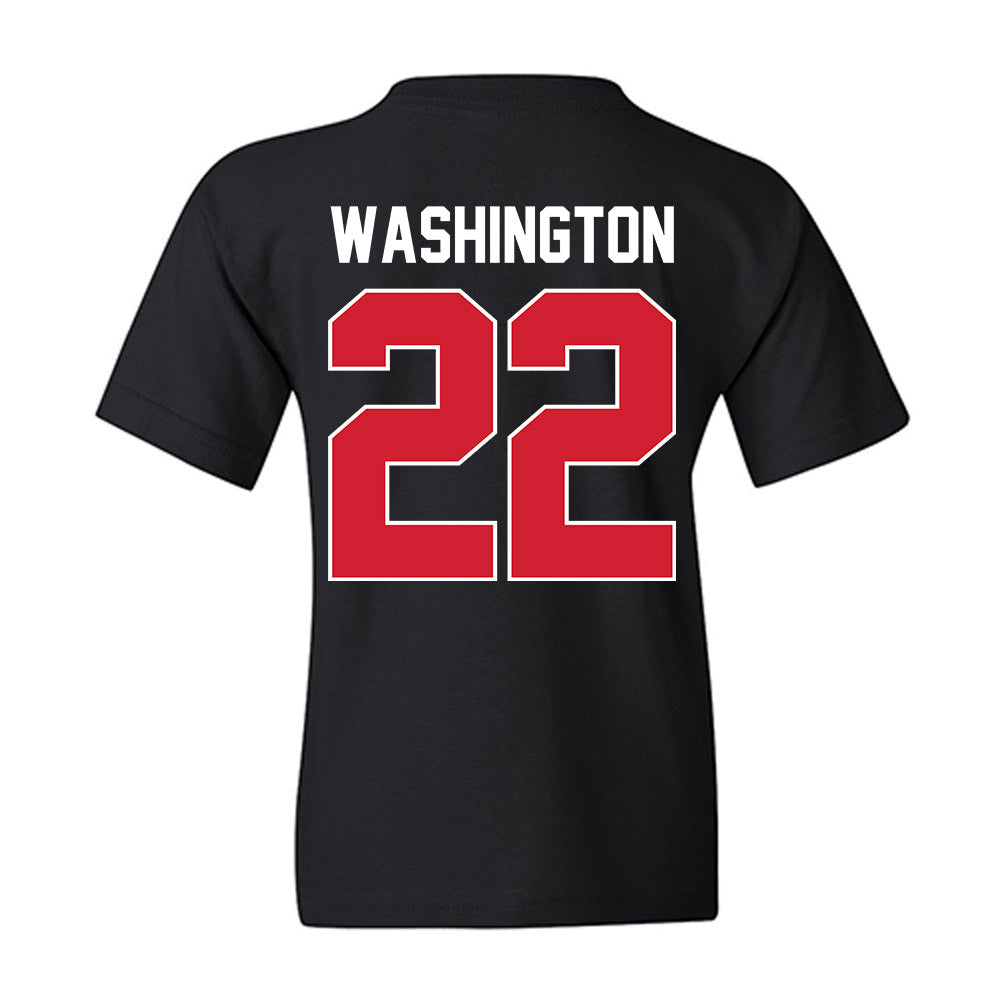 Illinois State - NCAA Women's Basketball : Doneelah Washington - Vintage Basketball Youth T-Shirt-1