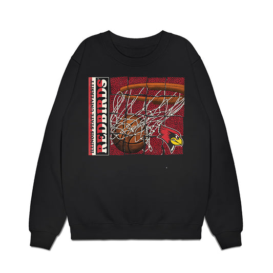 Illinois State - NCAA Women's Basketball : Hannah Chicken - Vintage Basketball Premium Crewneck Sweatshirt-0